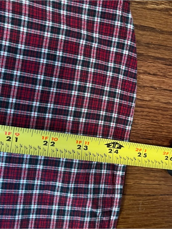 Women’s western Pearl snap plaid lace top shirt M - Picture 7 of 7